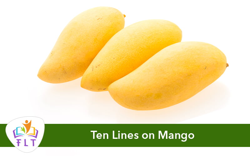 Ten Lines on Mango