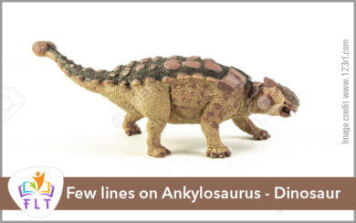 Few lines on Ankylosaurus – Dinosaur