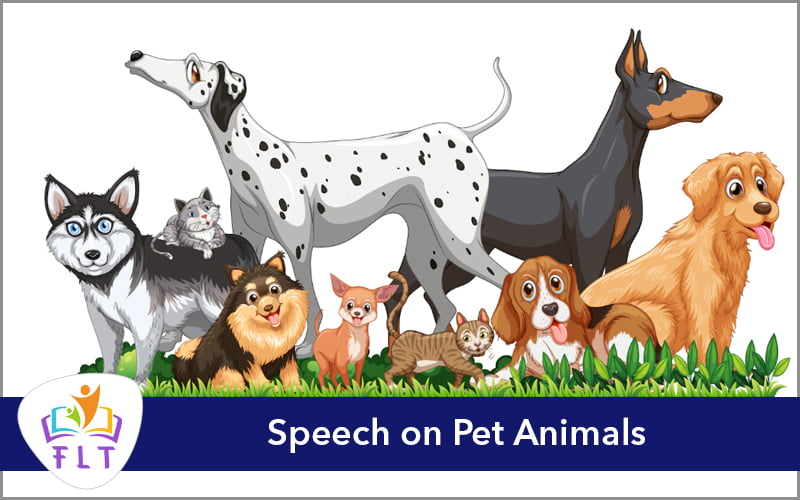 Speech on Pet Animals